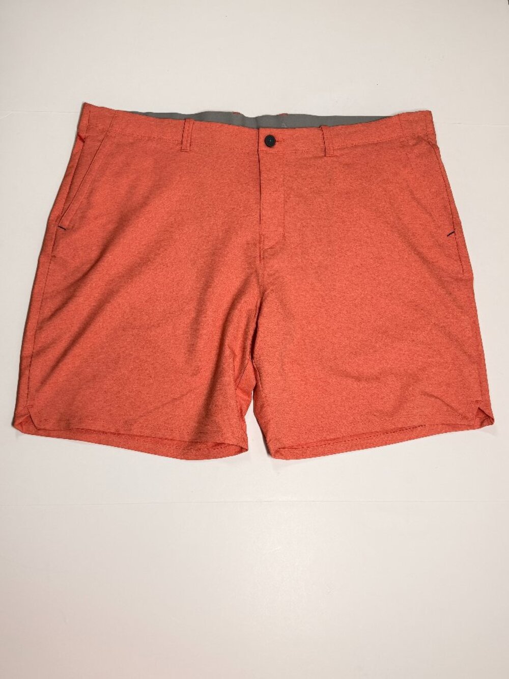 Tommy Bahama Soft Touch Polyester Shorts - Size 44 x 8 - Orange